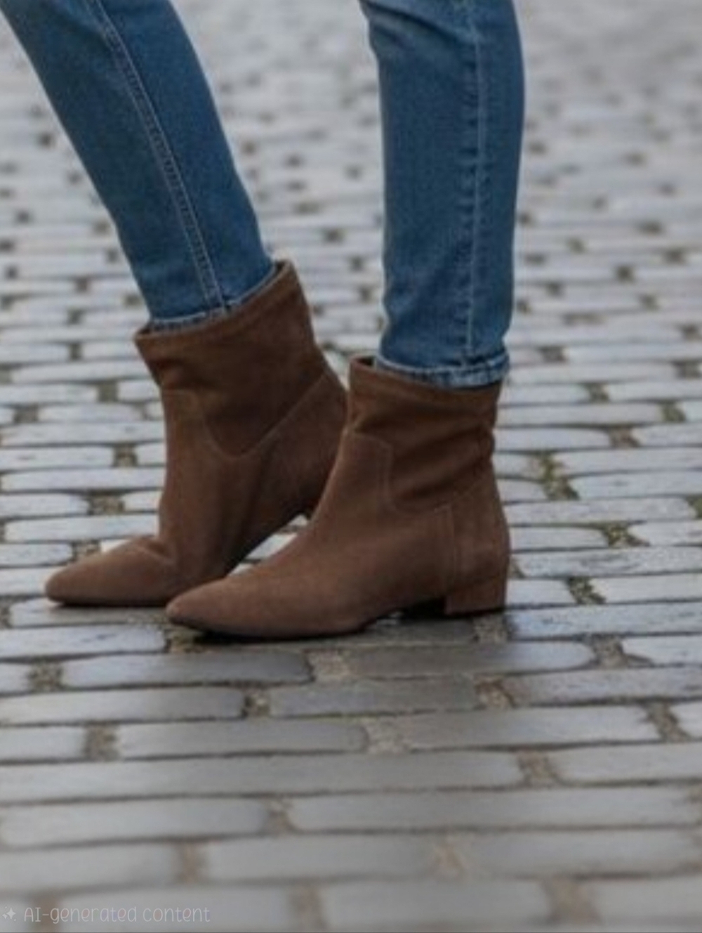 Jason Wu Genuine Leather Suede Ankle Boots Booties Pull On Zipper Brown NWT 10 - Picture 8 of 16